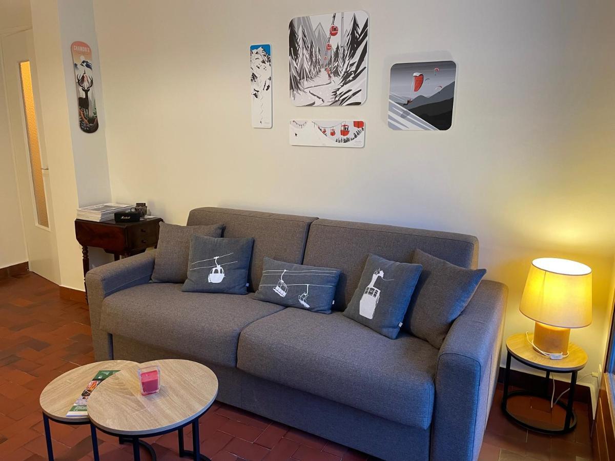 Residence Bois Du Bouchet, Appartement Vue Montagne, Calme, Parking Gratuit, Proche Centre Chamonix Exteriér fotografie